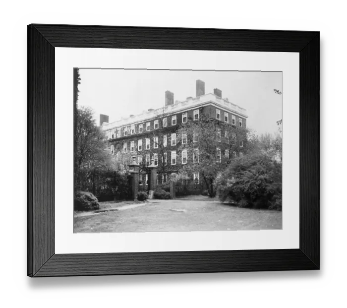 Framed Print : Harvard University Dormitory of John F. Kennedy Framed Print : Harvard University Dormitory of John F. Kennedy