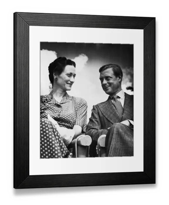 Framed Print : The Duke and Duchess of Windsor Framed Print : The Duke and Duchess of Windsor