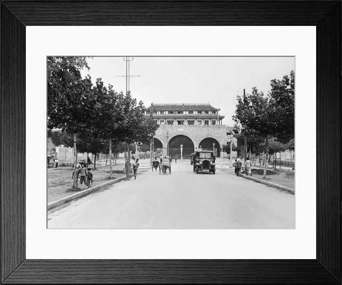 Framed Print : Gate to Nanking Framed Print : Gate to Nanking