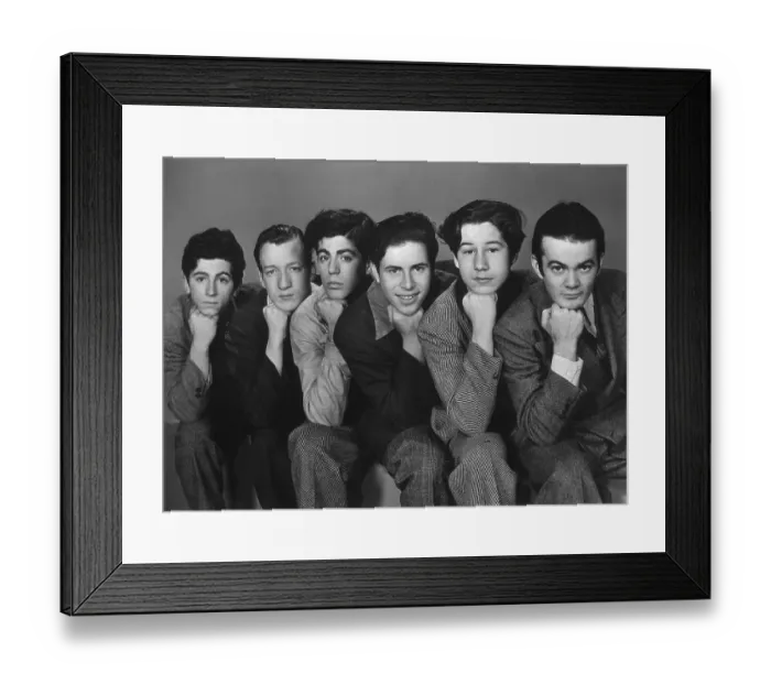 Framed Print : The Bowery Boys Framed Print : The Bowery Boys