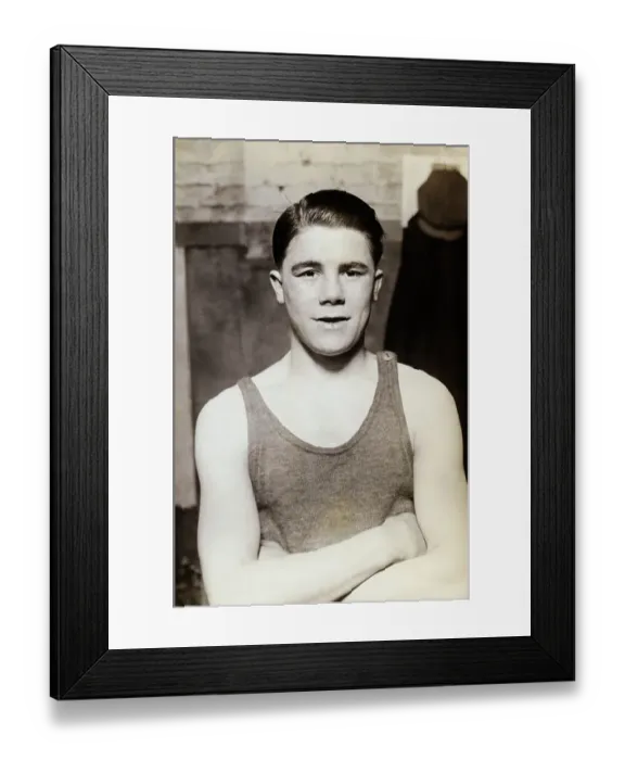 Framed Print : Portrait of Teddy Baldock Framed Print : Portrait of Teddy Baldock