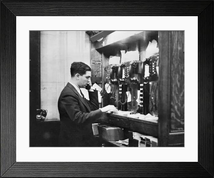 Framed Print : Backstage of Theater of Finance Framed Print : Backstage of Theater of Finance