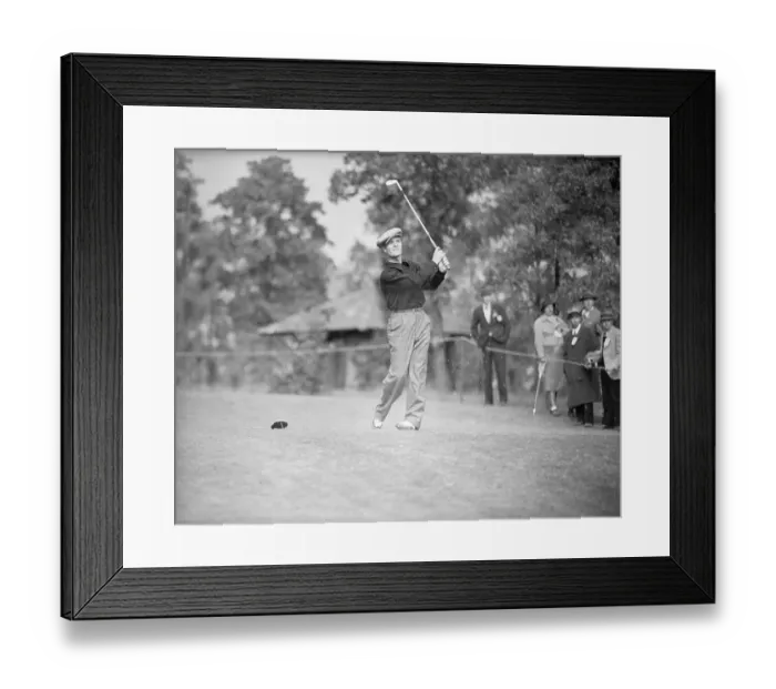 Framed Print : Jimmy Demaret Driving from 17th Green Framed Print : Jimmy Demaret Driving from 17th Green
