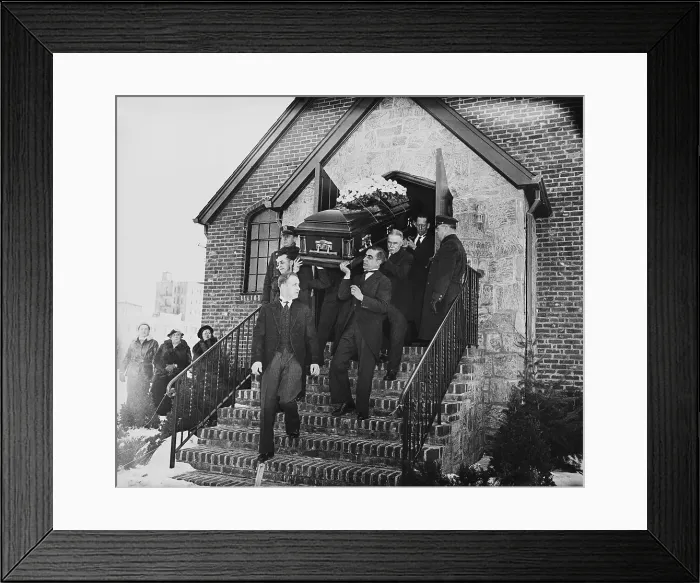 Framed Print : Pallbearers Carrying Coffin Framed Print : Pallbearers Carrying Coffin