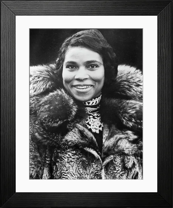 Framed Print : American Contralto Marian Anderson Framed Print : American Contralto Marian Anderson