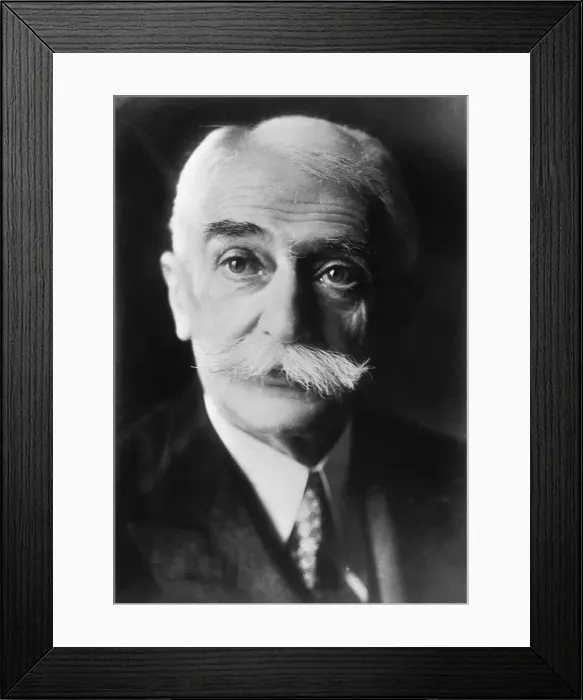 Framed Print : Baron Pierre de Coubertin Framed Print : Baron Pierre de Coubertin