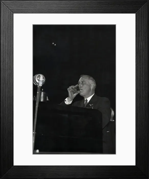 Framed Print : As President Ended Campaign Framed Print : As President Ended Campaign