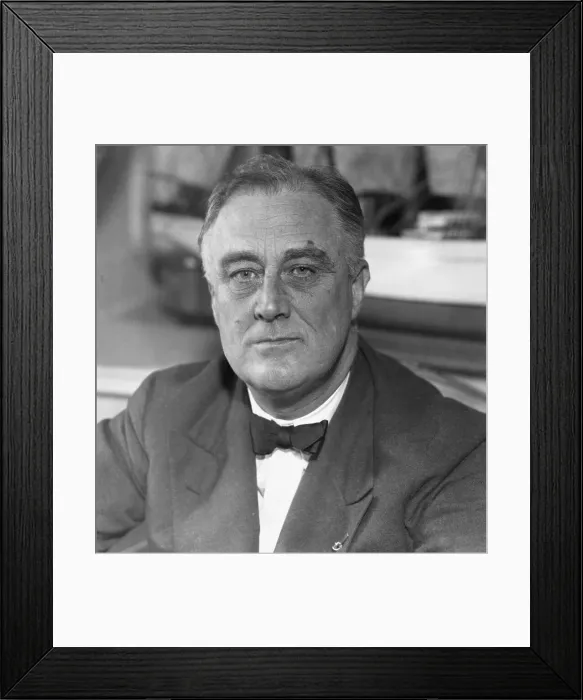 Framed Print : Franklin D. Roosevelt Framed Print : Franklin D. Roosevelt