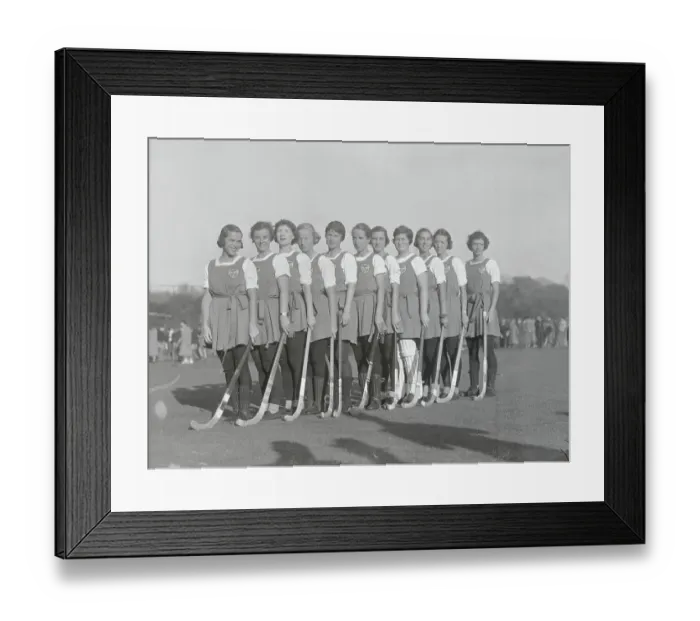 Framed Print : Women's Field Hockey Team Framed Print : Women's Field Hockey Team