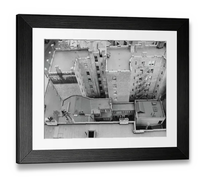 Framed Print : Greenwich Village Aerial View Framed Print : Greenwich Village Aerial View