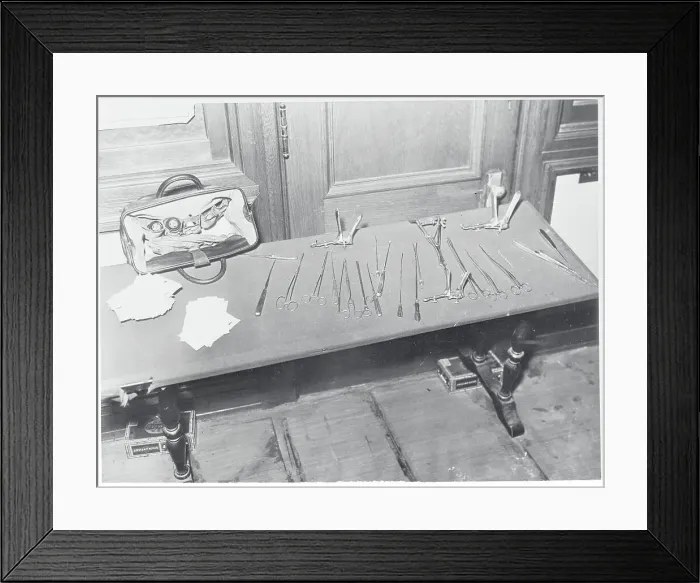Framed Print : Paraphernalia Confiscated in Birth Control Club Raid Framed Print : Paraphernalia Confiscated in Birth Control Club Raid