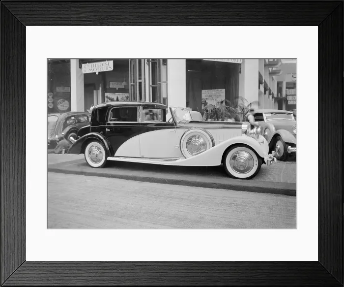 Framed Print : Hispano-Suiza Car on Display Framed Print : Hispano-Suiza Car on Display