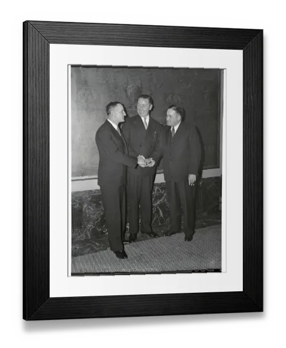 Framed Print : Casey Stengel Being Honored at Baseball Writer's Association Framed Print : Casey Stengel Being Honored at Baseball Writer's Association