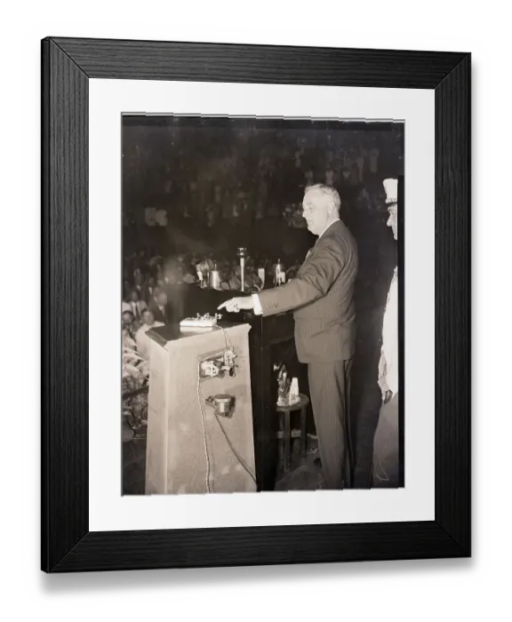 Framed Print : Roosevelt Starting the Boulder Dam Framed Print : Roosevelt Starting the Boulder Dam