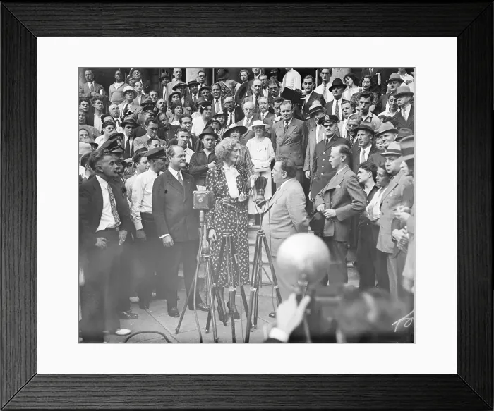 Framed Print : Beryl Markham and Fiorello La Guardia Framed Print : Beryl Markham and Fiorello La Guardia