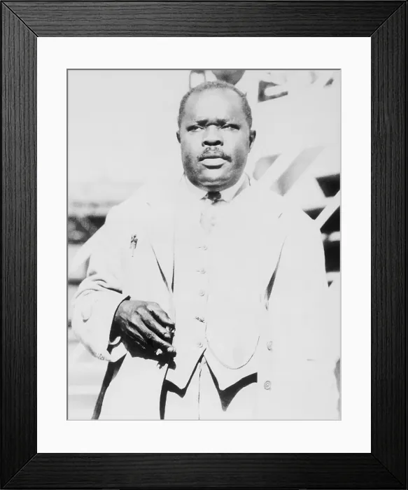 Framed Print : Social Reformer Marcus Garvey Framed Print : Social Reformer Marcus Garvey