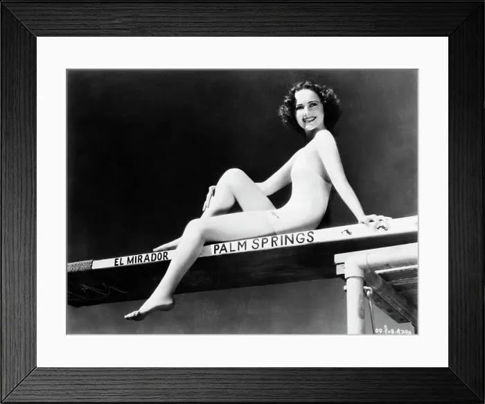 Framed Print : Olivia De Haviland Sitting Framed Print : Olivia De Haviland Sitting