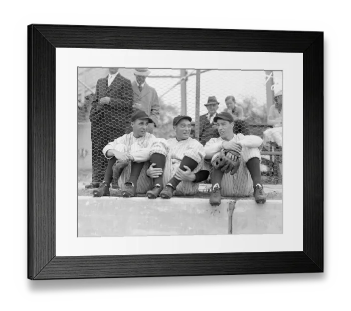 Framed Print : Joe DiMaggio and Tony Lazzeri Framed Print : Joe DiMaggio and Tony Lazzeri
