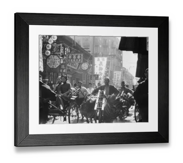 Framed Print : Nanjing Road Framed Print : Nanjing Road