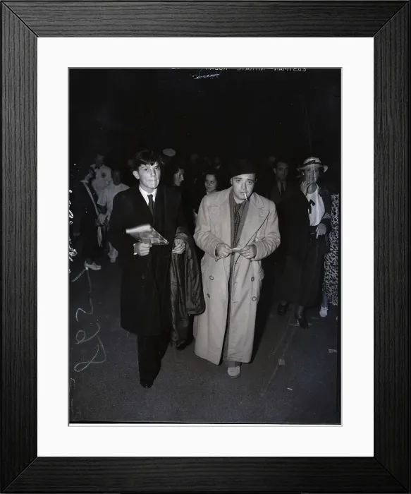 Framed Print : Peter Lorre Entering Hollywood Bowl Framed Print : Peter Lorre Entering Hollywood Bowl