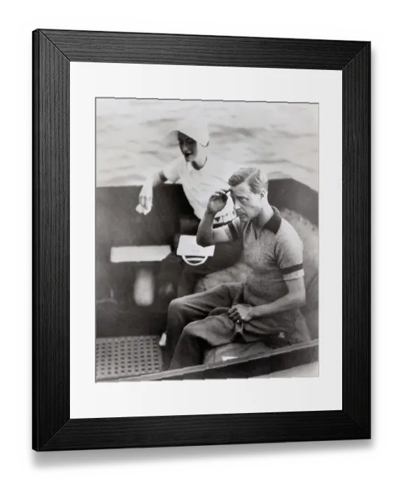 Framed Print : Edward VIII and Wallis Simpson