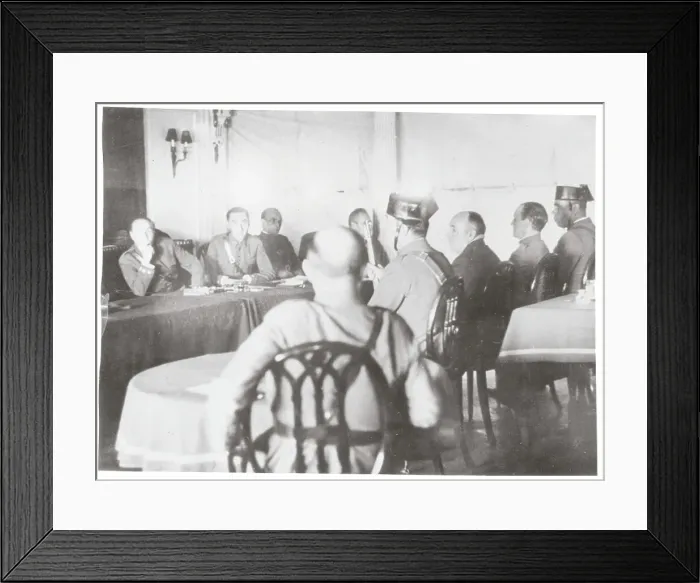 Framed Print : Rebel Leaders During Trial Framed Print : Rebel Leaders During Trial
