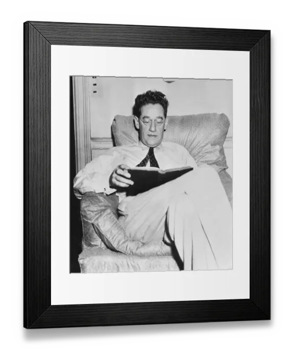 Framed Print : George S. Kaufman Framed Print : George S. Kaufman
