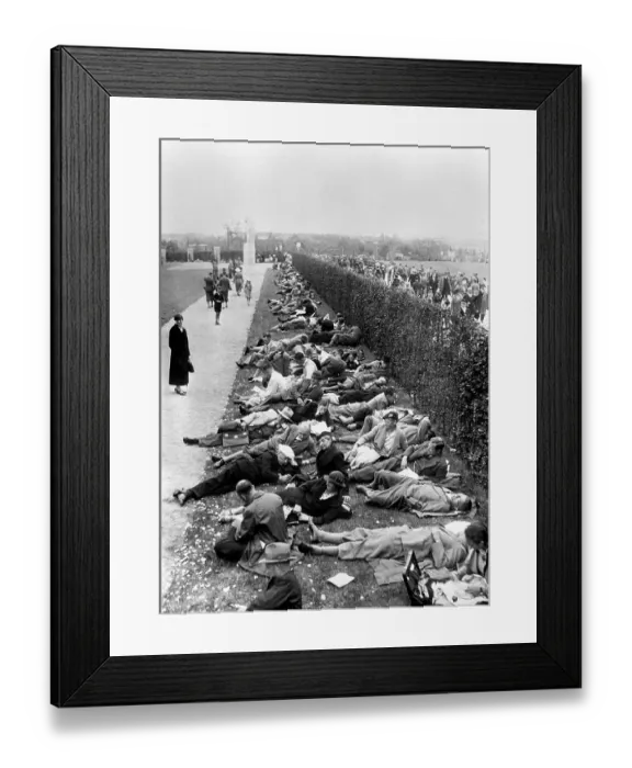 Framed Print : Lunch Time at the Berlin Olympics Framed Print : Lunch Time at the Berlin Olympics
