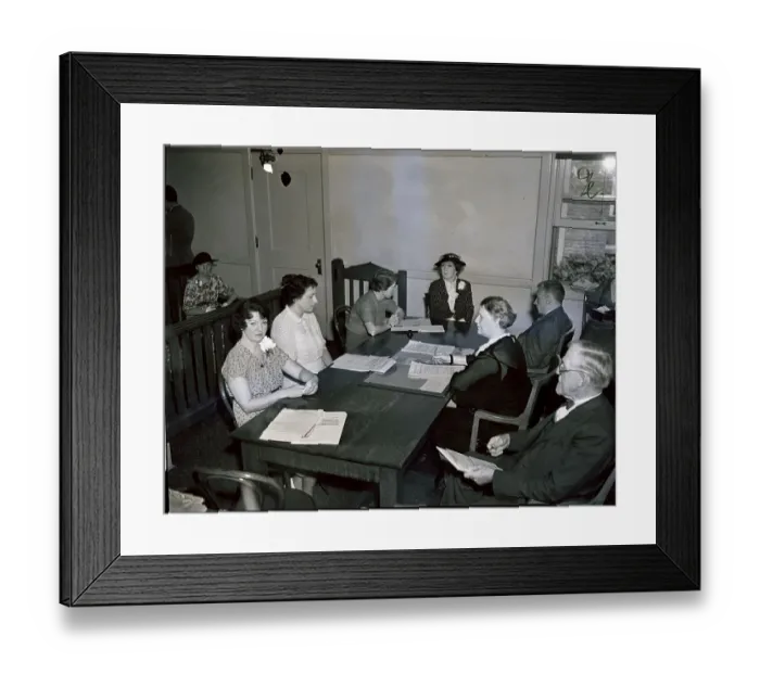 Framed Print : Insanity Hearing of Margaret Fillmore Framed Print : Insanity Hearing of Margaret Fillmore