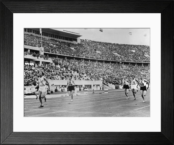 Framed Print : Helen Stephens Wins Olympic Dash Framed Print : Helen Stephens Wins Olympic Dash