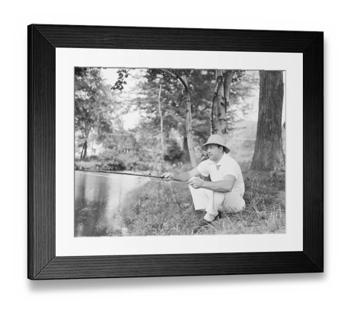 Framed Print : Jack Sharkey Gone Fishing Framed Print : Jack Sharkey Gone Fishing