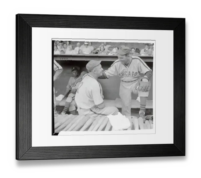 Framed Print : Gabby Hartnett with Dizzy Dean Framed Print : Gabby Hartnett with Dizzy Dean