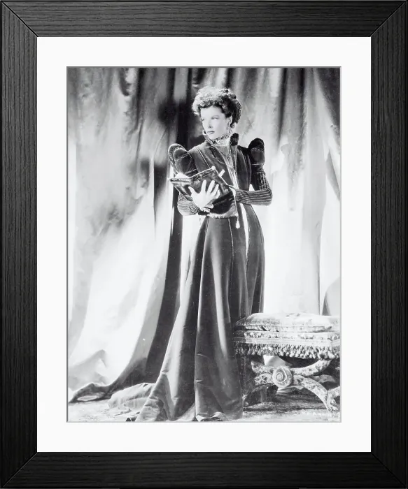 Framed Print : Actress Katharine Hepburn in Costume Framed Print : Actress Katharine Hepburn in Costume