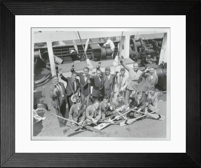 Framed Print : US Olympic Canoe Team Framed Print : US Olympic Canoe Team