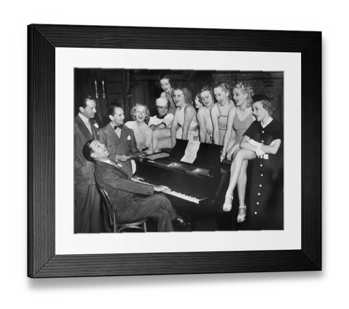 Framed Print : Vinton Freedley and Cole Porter Practice Framed Print : Vinton Freedley and Cole Porter Practice