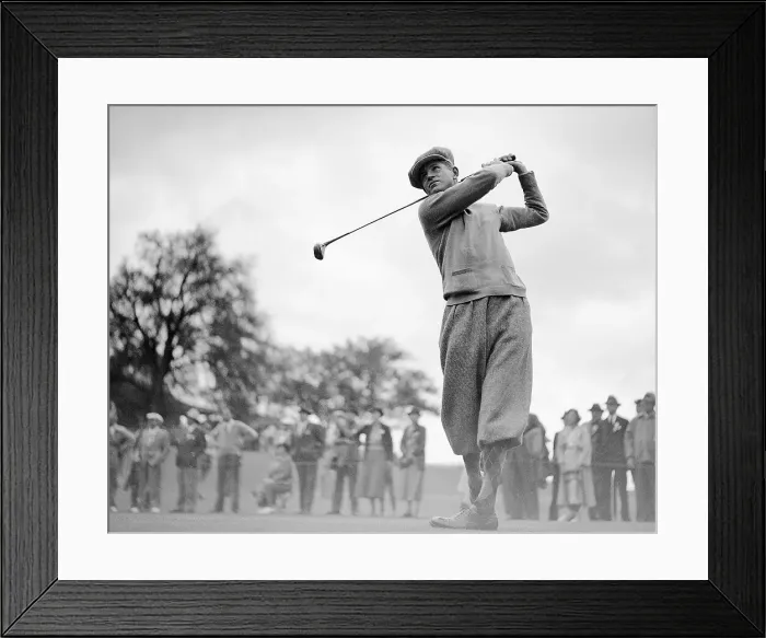 Framed Print : Horton Smith at End of Golf Swing Framed Print : Horton Smith at End of Golf Swing