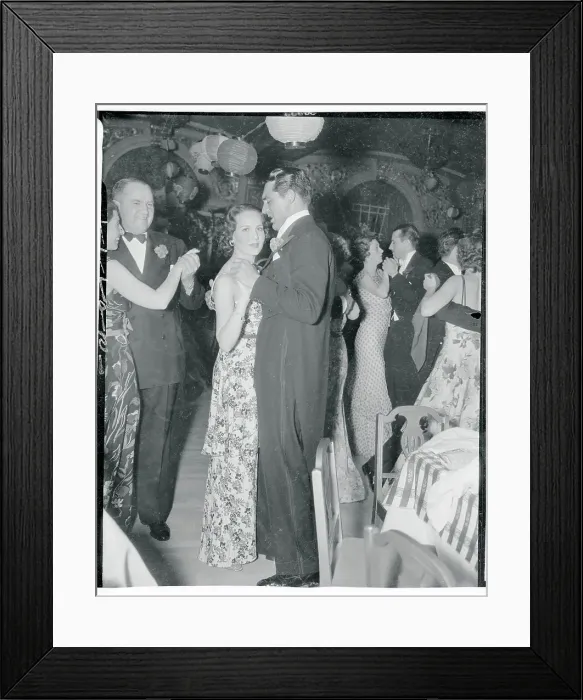 Framed Print : Cary Grant Dancing With Mary Brian Framed Print : Cary Grant Dancing With Mary Brian