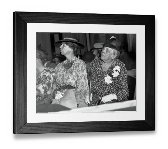 Framed Print : Eleanor and Sarah Delano Roosevelt Framed Print : Eleanor and Sarah Delano Roosevelt