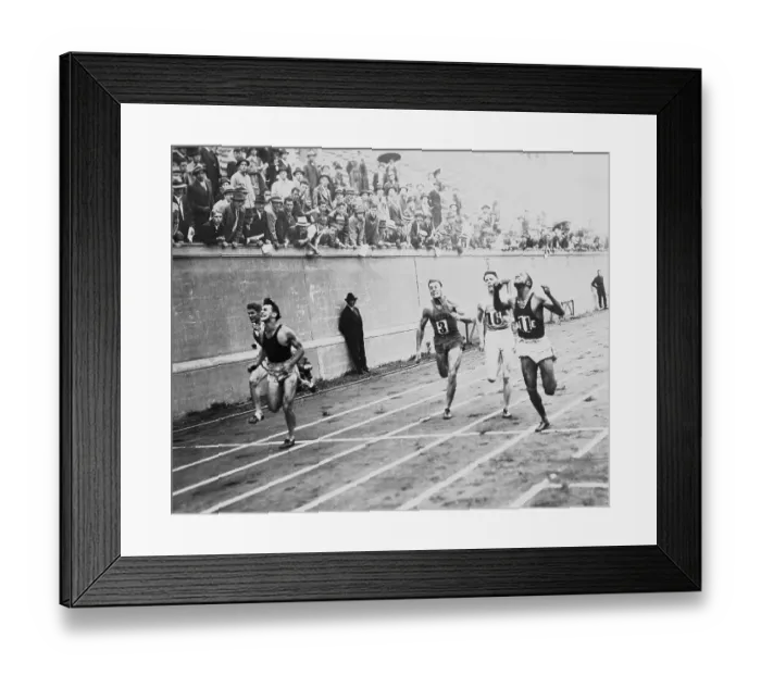 Framed Print : Runners Crossing Finish Line Framed Print : Runners Crossing Finish Line