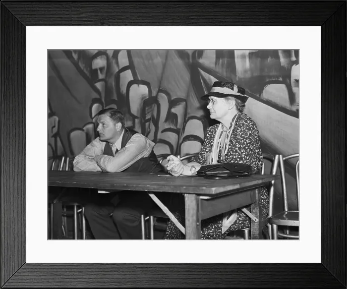 Framed Print : Communists at Convention Opening Framed Print : Communists at Convention Opening