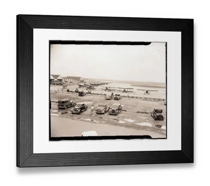 Framed Print : Planes in an Airfield Framed Print : Planes in an Airfield