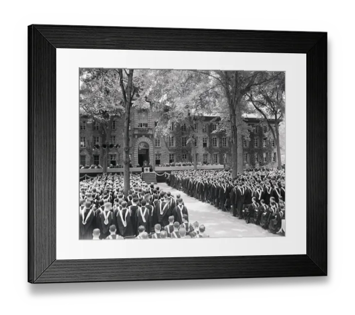 Framed Print : Princeton Commencement Ceremony Framed Print : Princeton Commencement Ceremony