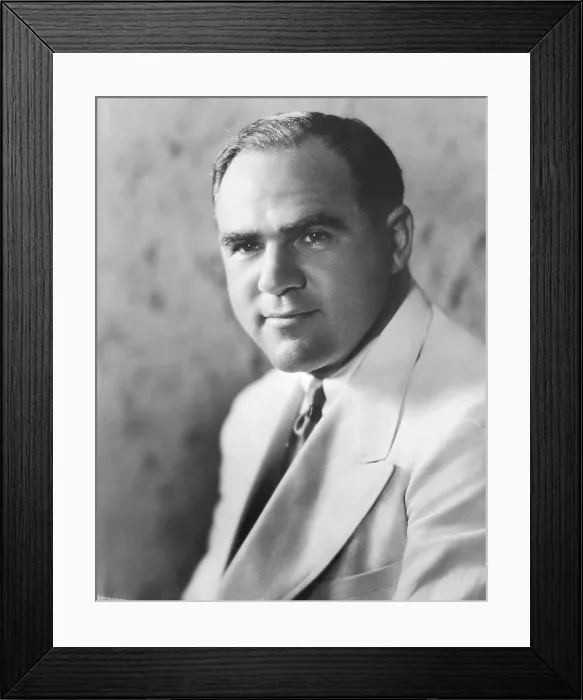 Framed Print : Photograph Of Movie Producer Hal Roach Framed Print : Photograph Of Movie Producer Hal Roach