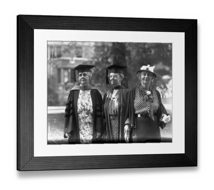 Framed Print : Bryn Mawr Holds 51st Commencement Framed Print : Bryn Mawr Holds 51st Commencement