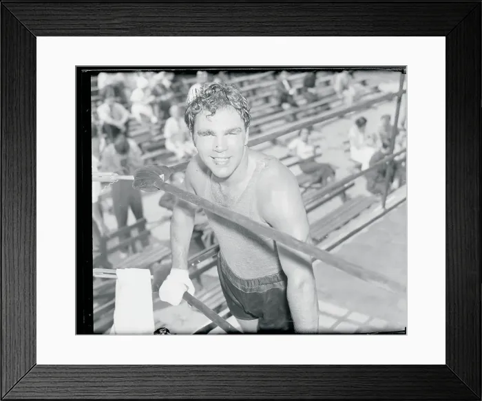 Framed Print : Portrait of Max Schmeling Framed Print : Portrait of Max Schmeling