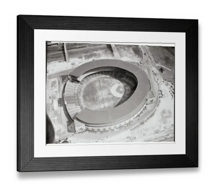 Framed Print : Aerial View of Sports Stadium Framed Print : Aerial View of Sports Stadium