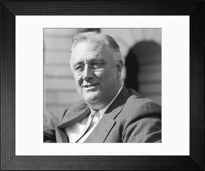 Framed Print : Franklin Delano Roosevelt