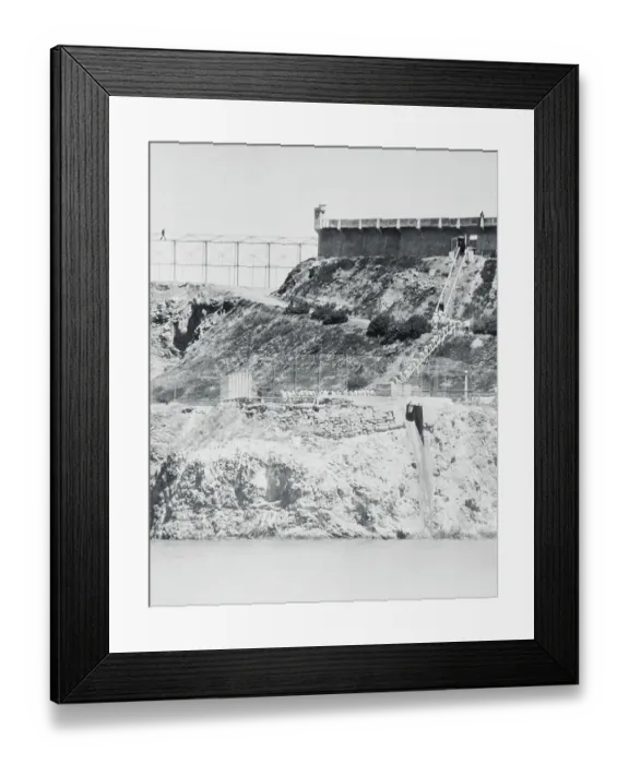 Framed Print : Exterior of Alcatraz Prison Framed Print : Exterior of Alcatraz Prison