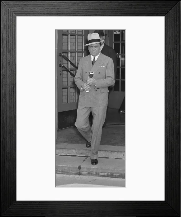 Framed Print : F.B.I. Director J. Edgar Hoover Framed Print : F.B.I. Director J. Edgar Hoover