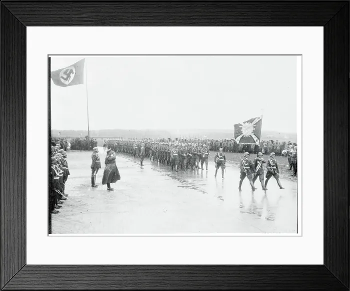 Framed Print : Hermann Goering Saluting New Colors Framed Print : Hermann Goering Saluting New Colors